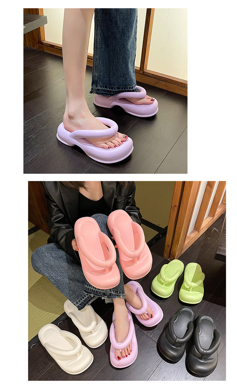 Summer Beach Plastic Slippers Women Wholesale EVA Flip Flops Thong Sandals Slipper Ladies