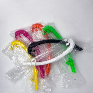 Logo Portable Wet Dive Training Swim Kit Snorkeling Freediving Full Silicone <strong>Rollup</strong> Foldable Snorkel Breathing Tube - Product Image 3