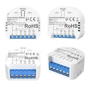 10A 1500 Вт 220v-240V 1gang Wi-Fi модуль интеллектуального коммутатора с мониторингом энергии мини умное реле Wi-Fi переключатель с мониторингом энергии