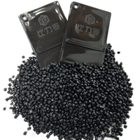 Produits en plastique teignant le masterbatch en plastique noir spécial pour la machine soufflée de film