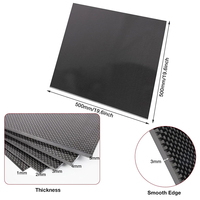 Lembaran/Pelat Serat Karbon 3K Grosir 1mm 2mm 3mm 5mm Papan Serat Karbon CNC Ukuran Kustom Twill Matte untuk Drone Robot OEM