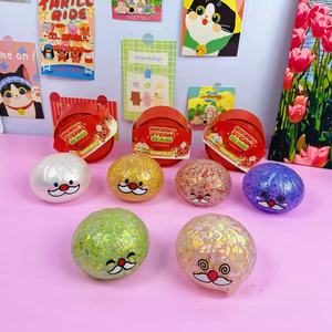 2026 Christmas Dumplings Squishy <b>Toy</b> Glitter Mystery Dumpling Squishy Stress Relief <b>Toy</b> Decompression <b>Toy</b> Steam Buns Squishies - Product Image 2