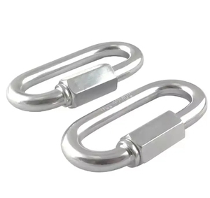 Mousqueton ovale en acier inoxydable 316 304, connecteur de chaîne <span class=keywords><strong>rapide</strong></span> de sécurité pour l'<span class=keywords><strong>escalade</strong></span>, <span class=keywords><strong>maillon</strong></span> ovale <span class=keywords><strong>rapide</strong></span> en acier inoxydable - Product Image 5