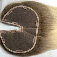 Nouvelle vente chaude : Perruque en dentelle en forme de U faite à la main, postiches pour femmes, cheveux vierges européens alignés sur la cuticule, extensions à clips en V