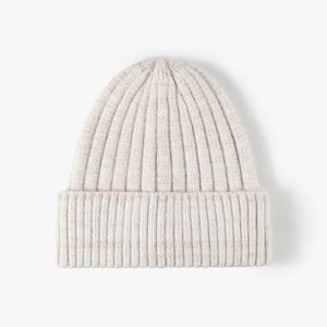 Gorro de punto de lana con orejeras para mujer, gorro grueso cálido de piel de conejo nuevo de invierno - Product Image 6