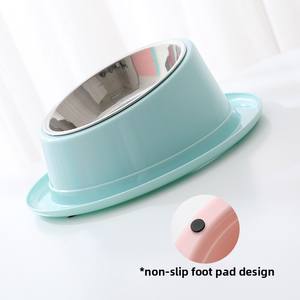 <span class=keywords><strong>Gamelle</strong></span> inclinée anti-<span class=keywords><strong>fourmis</strong></span> pour <span class=keywords><strong>chat</strong></span>, forme chapeau, design macaron, pour une alimentation saine, antidérapante, vente en gros - Product Image 3