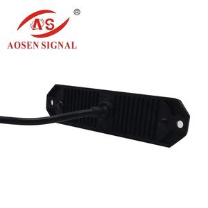 12 светодиодов ультратонкий мигающий боковой фонарь для грузовика, яхты, мотоциклетный задний фонарь, пикап, грузовик, стробоскоп - Product Image 4