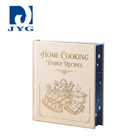 Livre de recettes professionnel de haute qualité, couverture rigide, reliure parfaite, impression offset couleur, personnalisable, service de lecture
