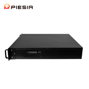 Oem 2U máy chủ Rack mount trường hợp 4 SFP + 10g 6 Lan 2 * PSU 12th LGA 1700 H610 công nghiệp pfsense tường lửa Mini PC 2U Rackmount Chassis - Product Image 5