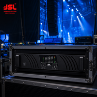 Amplificateur de puissance professionnel 2 canaux à montage en rack, amplificateur audio professionnel pour système de sonorisation, haut-parleur, DJ, concert, discothèque