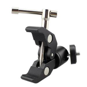 Set de Gimbal Grande Crab Claw Q29 con Rótula y Clip de Alimentación para Cámara Deportiva, Soporte de Escritorio con Gimbal y Clip de Alimentación - Product Image 3