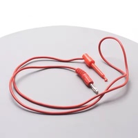 Câble de test avec fiche banane 4 mm, câble de test pour multimètre, fil de connexion et conducteur pour test de crochets de test