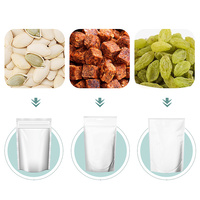 Ensacheuse automatique multifonctionnelle pour riz soufflé, noix, biscuits, légumes séchés, chips de pommes de terre, sachets refermables, doypack, pesage