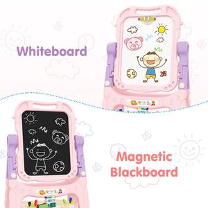 บอร์ดวาดรูปสองด้านสำหรับเด็ก,กระดานวาดรูปพับได้กระดานวาดภาพศิลปะสำหรับเด็ก - Product Image 5