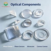 Optical Grade Sapphire Lens - Plano Convex / Plano Concave / Biconvex / Biconcave Custom Optics