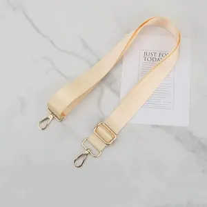 Gran oferta, correas de hombro para bolso con logotipo personalizado de tela ajustable de 38mm de ancho para bolsos de cuero, correa de cincha - Product Image 2