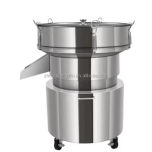 High Efficiency <b>Small</b> Electric Powder <b>Sieve</b> Machine All Stainless Steel Vibrating Separator for Flour Separation Equipment - Product Image 2