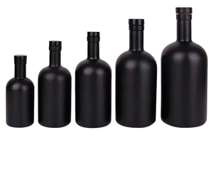 100ml smerigliato trasparente 200ml 500ml 700ml bottiglie di vino <span class=keywords><strong>e</strong></span> Vodka sughero sigillato per Tequila utilizzare la conservazione del vino ghiacciato - Product Image 2
