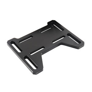 Kit de Elevación de Motor con Placa de Montaje de Acero Inoxidable Negro para Convertidor de Par, Compatible con Predator 212, Monster, Mega <span class=keywords><strong>Moto</strong></span>, Coleman <span class=keywords><strong>Mini</strong></span> - Product Image 2