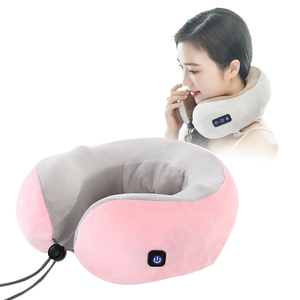 Heated <b>Neck</b> Massager for Pain Relief, Supportive U Shaped <b>Pillow</b>, Compact Travel <b>Neck</b> <b>Pillow</b> - Product Image 1