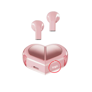 K520 Mini TWS kablosuz kulaklık kalp şeklinde prenses kulak içi kulaklıklar sevgilisi çiftler için sevgililer spor JL yonga seti LED pil - Product Image 2