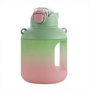 PC Straw <b>Water</b> <b>Bottle</b> Large Capacity with Carry Strap Portable Sports Use - Product Image 1