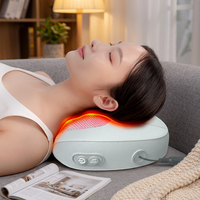 Oreiller de massage cervical 2026 Shiatsu avec chaleur, compresse chaude, vibration et pétrissage pour le soulagement de la douleur et le soutien du cou