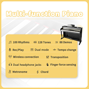 LeGemCharr Profession Piano Electrico Upright Piano Profecional Keyboard Piano Digital - Product Image 3