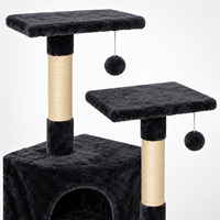 Arbre à chat compact avec griffoir pour appartement, vente en gros, produit phare