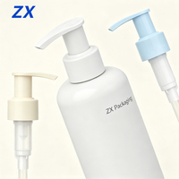 Nouvelle conception de bouchon en plastique 24/410 28/410, distributeur de liquide écologique portable, pompe à lotion gauche-droite pour le lavage des mains