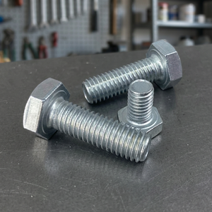 Pernos y Tuercas Hexagonales de Acero M6 con Recubrimiento de Zinc Pesado A325, Sistema Métrico - Product Image 2