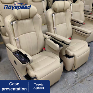 Chuyển đổi chỗ ngồi sang trọng cho Toyota Alphard & mpvs tương tự-Ghế da cao cấp với điều chỉnh công suất/thông gió và điều chỉnh công suất - Product Image 1