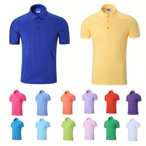 Design Knitted Round Neck Tee-Shirt 100% Cotton Golf Button Down Polos Plus T-Shirt Solid for Unisex Restaurant - Product Image 6