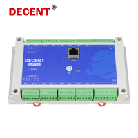 Amplificador transmisor de señal de comunicación Ethernet RS485 para celda de carga de 16 canales con adquisición de valor de fuerza