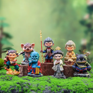 Caja misteriosa de 9cm, regalo, mitos negros, Wukong, modelo de resina, figurita de juguete, mitos negros, Wukong, figura de acción, conjunto de caja ciega - Product Image 6