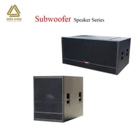 Subwoofer passif double 18 pouces S-218B, 2000W RMS, 4000W de crête, 4 ohms, haut-parleur de basses professionnel pour grandes scènes