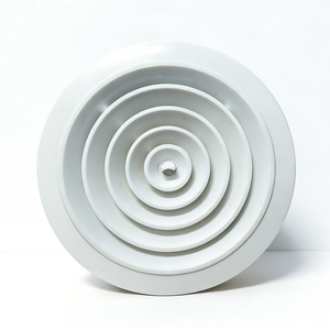 Diffuseur d'air moderne réglable pour cheminée, grille de ventilation en plastique pour plafond HVAC, couleur et taille personnalisables - Product Image 1