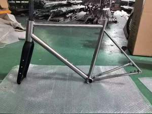 Gr9 khung xe đạp hợp kim titan BB68 khung sỏi Titan - Product Image 3