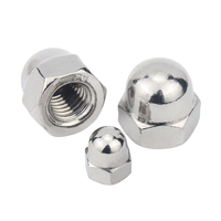 Écrou sphérique en laiton et acier inoxydable ISO M6 M8 M10, en acier au carbone, usiné CNC, brochage, classe 6
