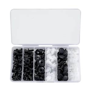Clips de retenue de voiture <span class=keywords><strong>Kit</strong></span> de fixations en plastique Clips de retenue de carrosserie automobile pour pare-chocs, ailes de voiture, remplacement de panneau de porte pour Honda - Product Image 1
