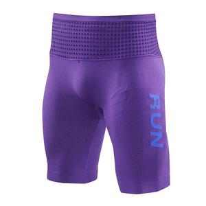 Shorts Deportivos de Cintura Alta para Mujer, Cierre Elástico en la Cintura, Ajuste Lateral en las Piernas, Logotipo Personalizado, Nailon, Elastano, Estampado, Shorts de Yoga y Fitness - Product Image 4