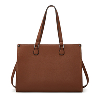 Sac fourre-tout 2-en-1 pour femme avec compartiment isotherme pour le déjeuner, sac à bandoulière pour ordinateur portable, grande capacité, sac à main de bureau avec petite pochette de rangement