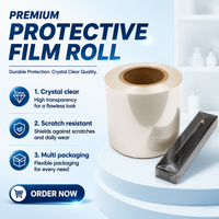 Film rétractable POF personnalisé avec logo, recyclable, alimentaire, livraison rapide, fournisseur en gros pour l'emballage de palettes de maquillage