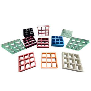 Grille moulée <span class=keywords><strong>lisse</strong></span> en <span class=keywords><strong>fibre</strong></span> <span class=keywords><strong>de</strong></span> <span class=keywords><strong>verre</strong></span> (FRP) 38*38mm <span class=keywords><strong>de</strong></span> haute qualité, <span class=keywords><strong>prix</strong></span> usine - Product Image 1