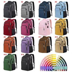 Nuevos Productos, Mochila para Portátil de Gran Capacidad con Carga USB, Bolsa Promocional Personalizada para Mujer, Impermeable, para Hombre - Product Image 2