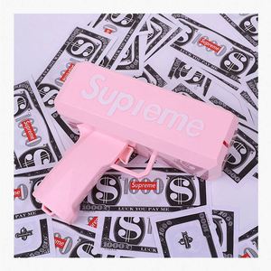 Pistola de Juguete de Plástico Rosa Superme, Juego de Disparar Dinero, Accesorio para Fiestas, Juguete para Niños, Juego al Aire Libre, Precio al por Mayor - Product Image 2