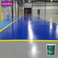 Maydos Métallique Décoratif Coloré Résine Epoxy Terrazzo Granite Flake Epoxy Peinture pour Sol Application Routière Apparence Liquide