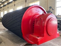 Polea de Tambor con Rodamientos Anticorrosivos de Alta Eficiencia JUXIN, Vida Útil de >50,000 Horas, para Sistemas de Cintas Transportadoras