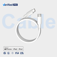 Cable USB Tipo-C de 1m para iPhone 17 y Computadora, Material TPE, Transferencia de Datos de Alta Velocidad y Carga Rápida, Gran Venta TKT