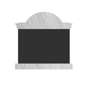 3D CNC Bahama White Granite Fujian Lapida Modern Garden <strong>Memorials</strong> <strong>Grave</strong> Tombstones Design with Angel Statues - Product Image 3
